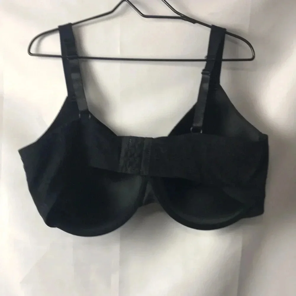 AVENUE  WOMENS SIZE 46DDD BLACK  LACE BRA GOOD CLEAN CONDITION‎